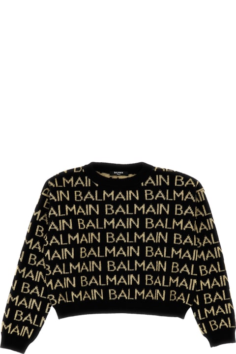 Balmain Sweaters & Sweatshirts for Girls Balmain Logo Sweater