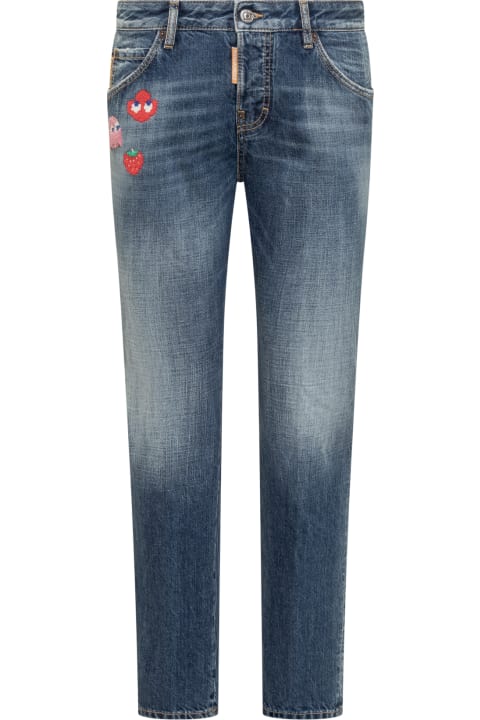Dsquared2 Jeans for Women Dsquared2 Pac-man X Dsquared2 Jeans