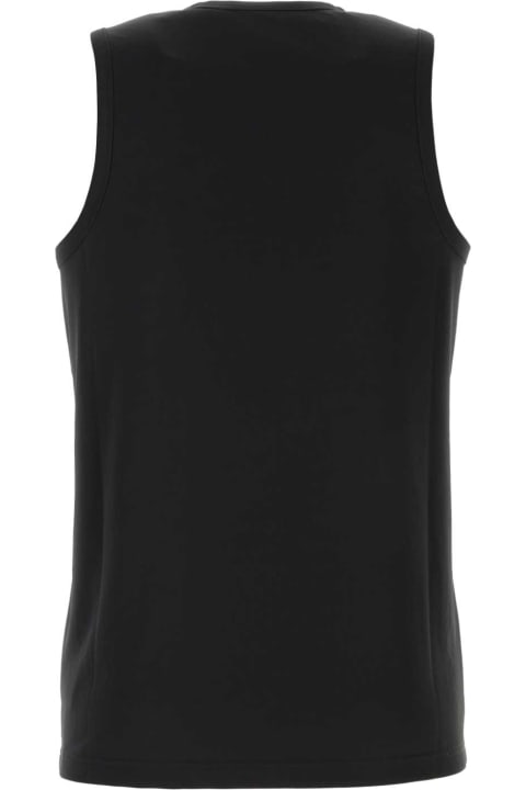 Fashion for Men Courrèges Black Polyester Tank Top