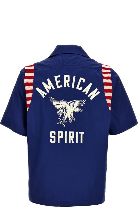 Rhude Men Rhude 'american Spirit' Shirt