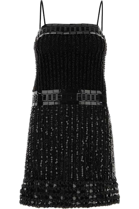 Alberta Ferretti Dresses for Women Alberta Ferretti Sequin Embellished Sleeveless Dress