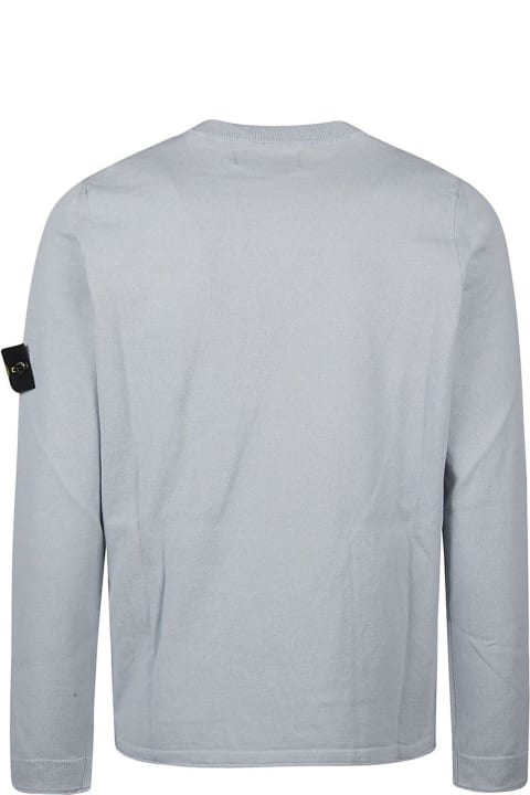 Stone Island Clothing for Men Stone Island Compass Patch Crewneck Knitted Jumper