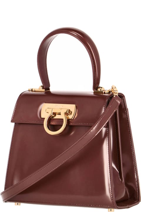 ウィメンズ Ferragamoのトートバッグ Ferragamo "iconic S" Handbag