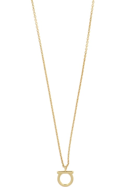 Necklaces for Women Ferragamo Gancini Chained Necklace