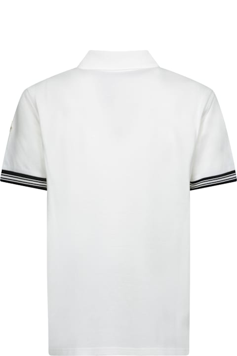 Moncler for Men Moncler Logo Embroidered Short-sleeved Polo Shirt