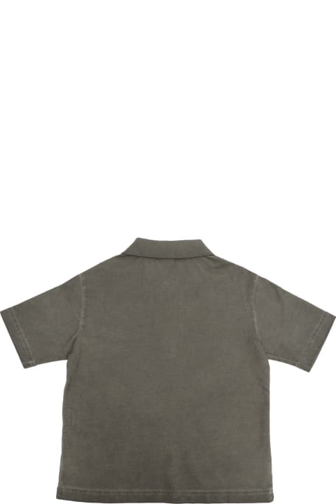 Aspesi for Kids Aspesi Polo T-shirt Washed Effect