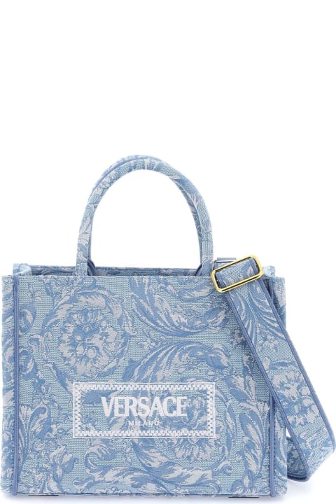 Versace Totes for Women Versace Athena Barocco Small Tote Bag