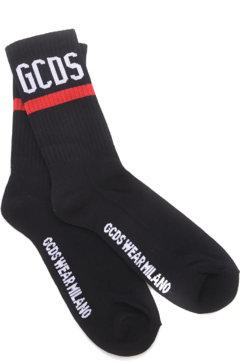 メンズ GCDSのアンダーウェア GCDS Calzini Gcds "logo" In Cotone