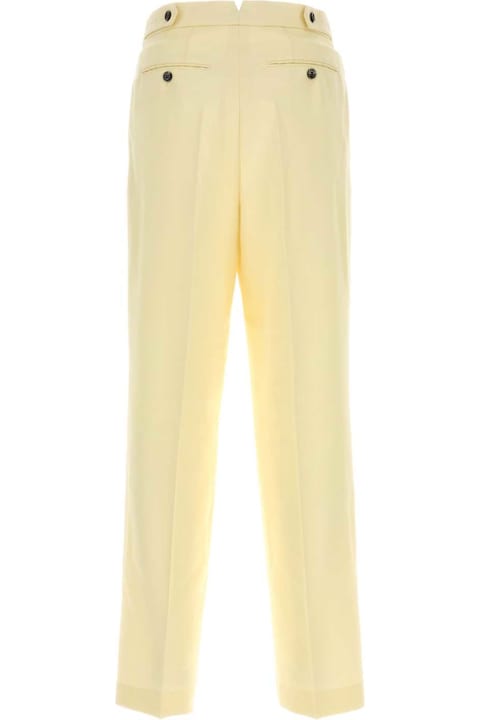 Homeware Ami Alexandre Mattiussi Pastel Yellow Wool Pant