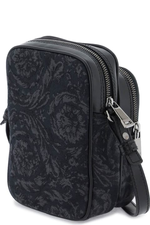 メンズ Versaceのショルダーバッグ Versace Athena Crossbody Bag