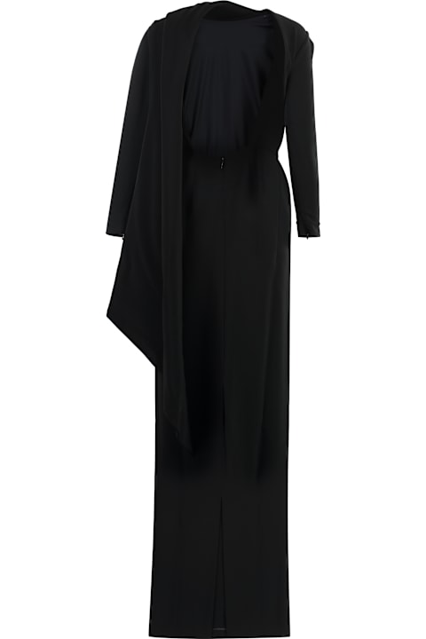 Homeware Balenciaga Stretching Crepe Dress