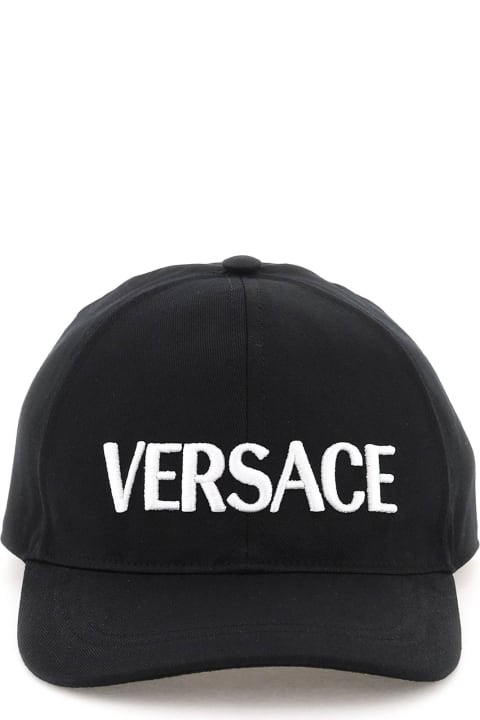 Hats for Women Versace Logo Baseball Cap