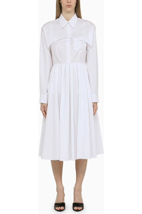 Prada for Women Prada Convertible White Dress