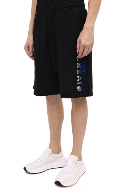 Givenchy Pants for Women Givenchy Logo Track Shorts