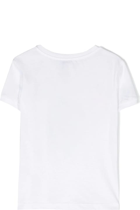 T-Shirts & Polo Shirts for Girls Dolce & Gabbana White T-shirt With Oranges Print