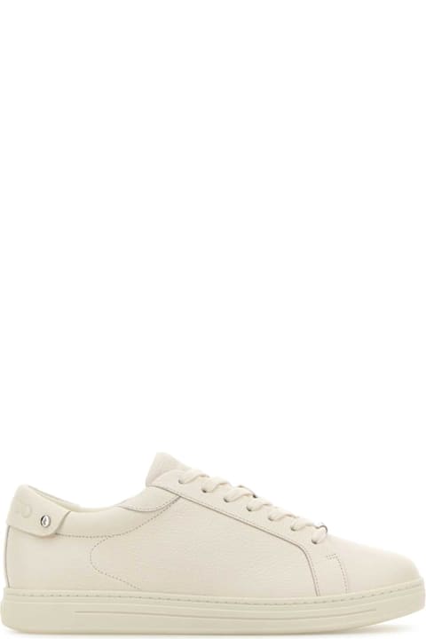 Jimmy Choo for Men Jimmy Choo Iovry Leather Rome/m Sneakers