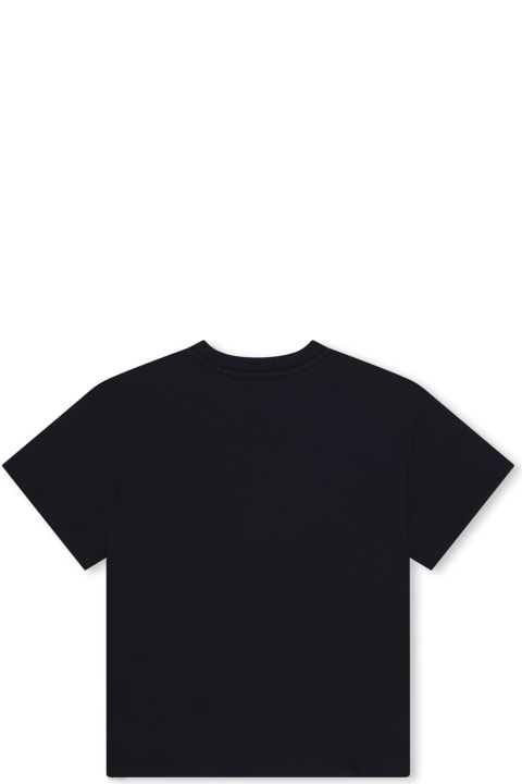 Topwear for Boys Hugo Boss T-shirt Con Stampa