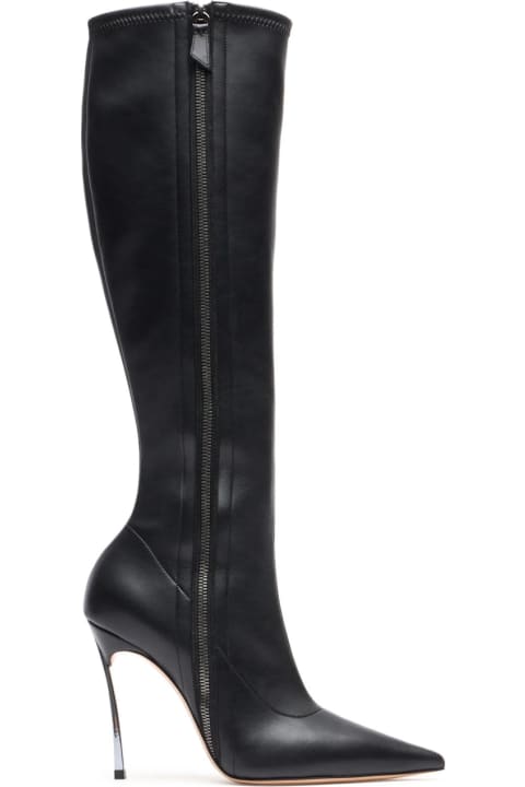 Casadei for Women Casadei Black Blade Knee Boots