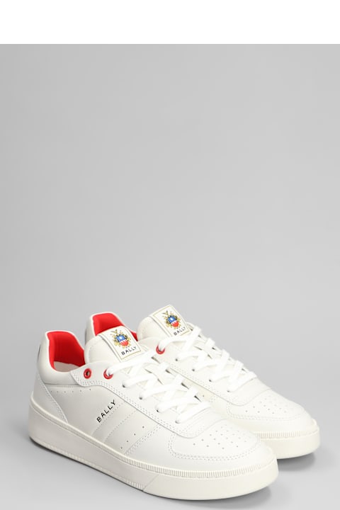 Bally Sneakers for Men Bally Roar Sneakers In White Leather