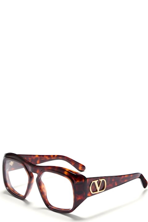 Valentino Eyewear for Kids Valentino Eyewear Vlx-179b - Dark Tortoise Rx Glasses