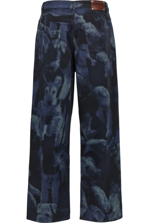 Dries Van Noten Pants for Men Dries Van Noten 'pine' Jeans