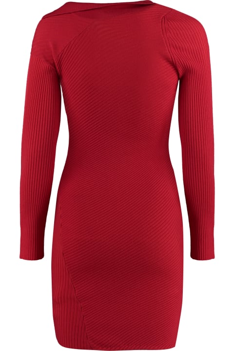Jacquemus Sweaters for Women Jacquemus Le Robe Maille Colin Knitted Dress