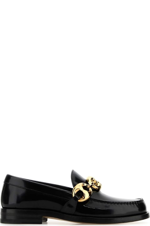 Gucci لـ Women Gucci Black Leather Loafers