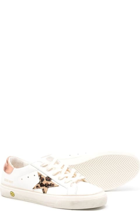 White Leather Superstar Sneakers