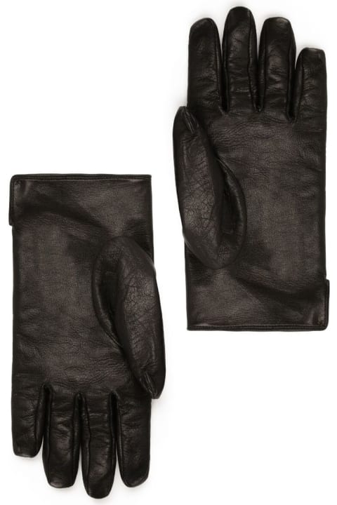 Dolce & Gabbana Gloves for Men Dolce & Gabbana Guanti In Pelle