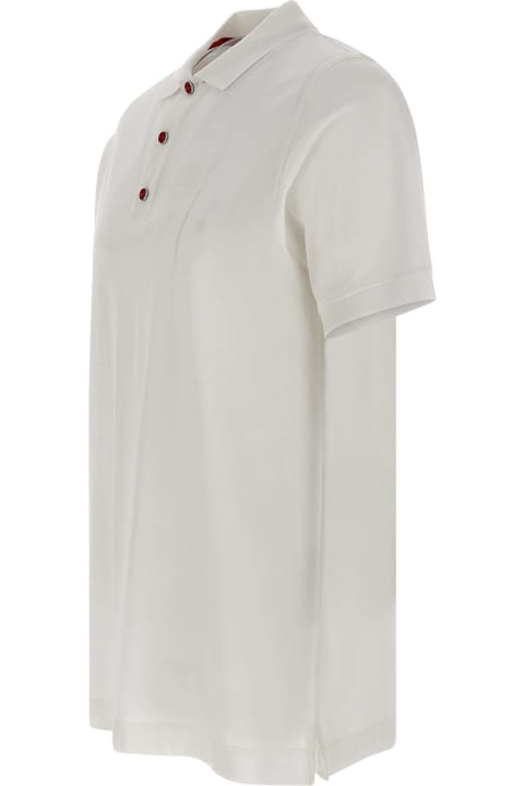 Fashion for Women Kiton Ultrafine Cotton Polo Shirt