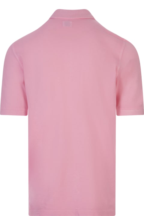 Fedeli for Men Fedeli Pink Light Cotton Piquet Polo Shirt