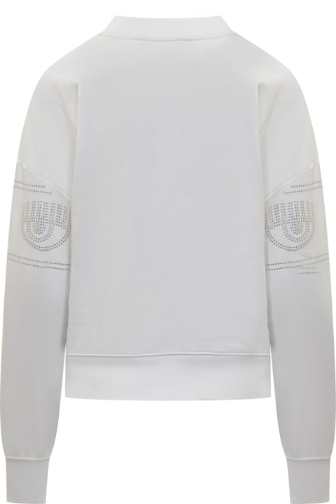 Chiara Ferragni Fleeces & Tracksuits for Women Chiara Ferragni Logomania 317 Sweatshirt