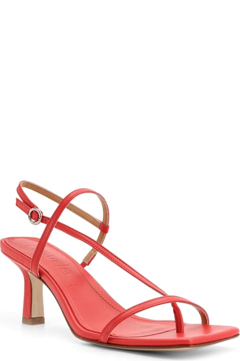 aeyde Elise Leather Thong Sandals