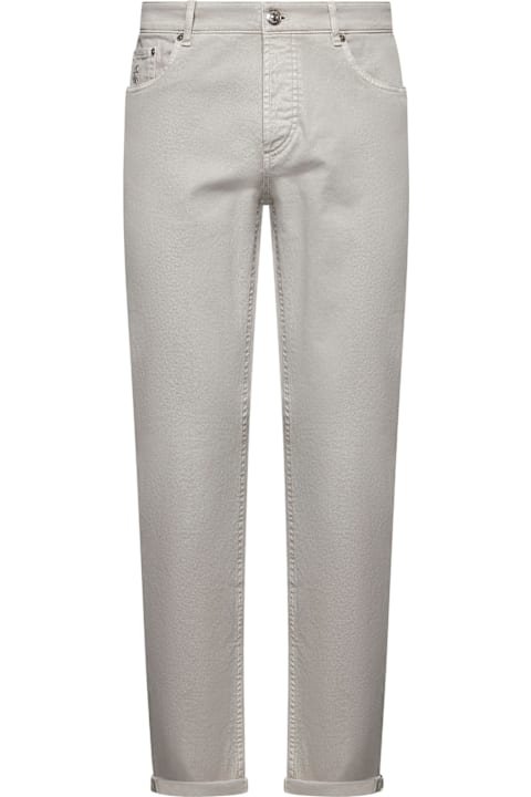 Homeware Brunello Cucinelli Light Grey Denim Jeans