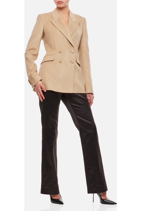 Gabriela Hearst Coats & Jackets for Women Gabriela Hearst Silk Fitted Blazer