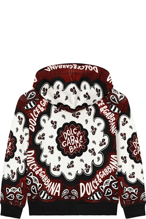 Dolce & Gabbana Sweaters & Sweatshirts for Boys Dolce & Gabbana Felpa Con Stampa