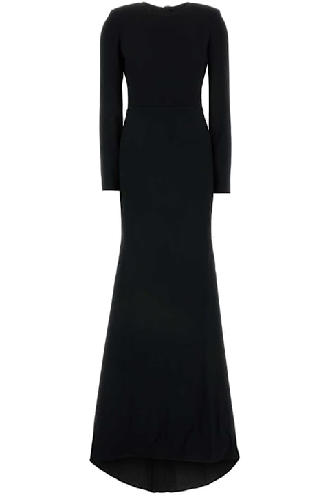 Homeware Gucci Black Crepe Long Dress