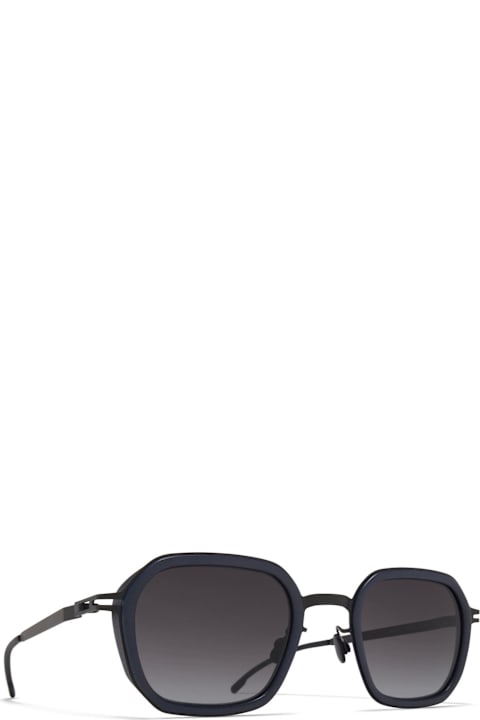 Mykita لـ Kids Mykita Beam - Mh7 Pitch Black / Glossy Gold Sunglasses