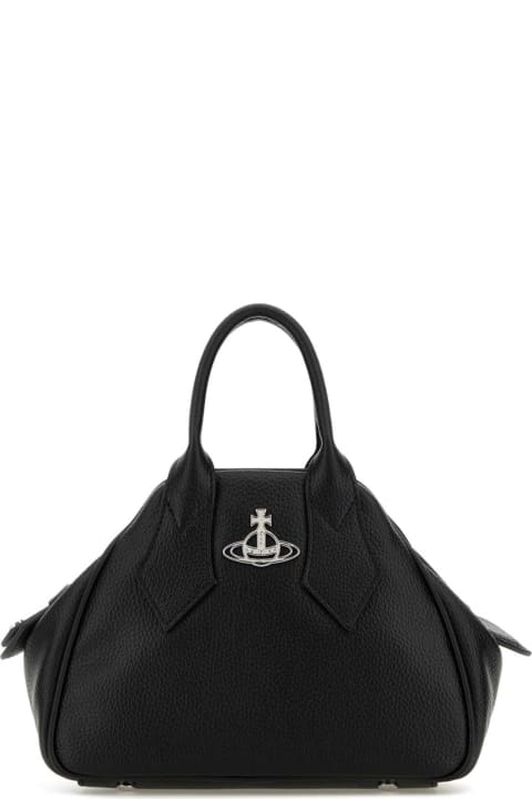 Vivienne Westwood for Women Vivienne Westwood Black Synthetic Leather Small Yasmine Handbag