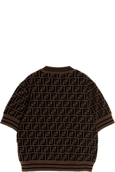 Fendi Sweaters & Sweatshirts for Girls Fendi 'ff Sweater