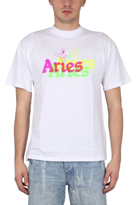 Aries for Kids Aries Trippy Aye Duck T-shirt