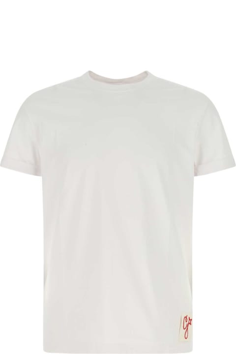 Fashion for Men Golden Goose White Cotton T-shirt