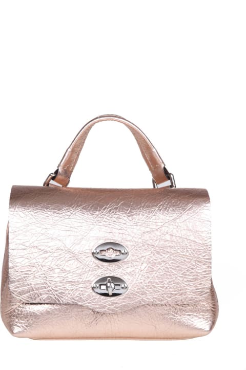 Fashion for Women Zanellato Postina Cortina Baby In Pink Gold Leather