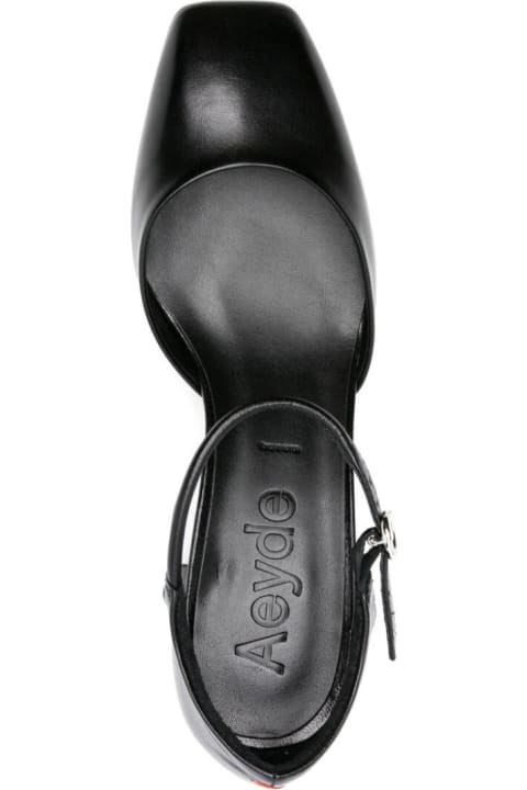 ウィメンズ aeydeのシューズ aeyde Magda Nappa Leather Black Shoes