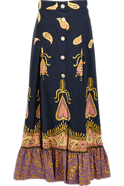 ウィメンズ Valentino Garavaniのスカート Valentino Garavani Valentino Garavani Paisley Skirt