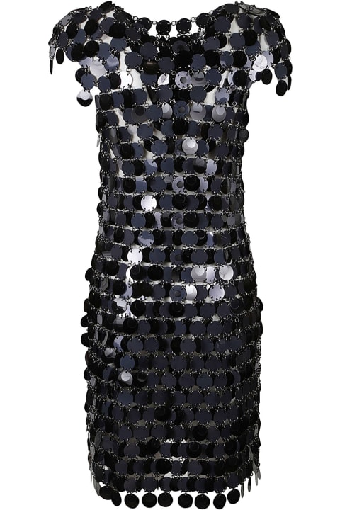 Fashion for Women Paco Rabanne Disc Embellished Short Dress