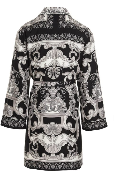 'silver Baroque' Dressing Gown