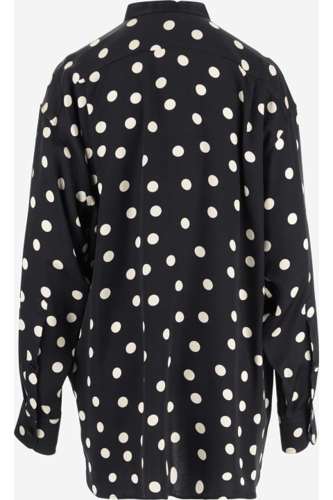 Stella McCartney Topwear for Women Stella McCartney Viscose Shirt With Polka Dot Pattern