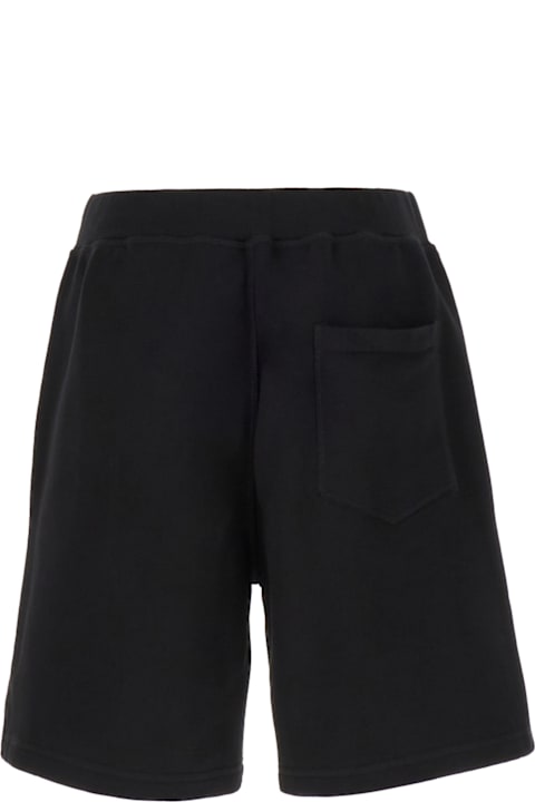 Fashion for Men Dsquared2 Black Cotton Bermuda Shorts