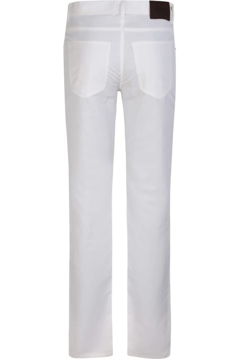 Brioni for Men Brioni Meribel White Trousers